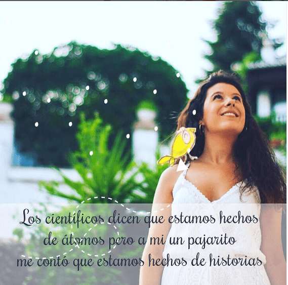 A través de tu objetivo. Estamos hechos de historias.