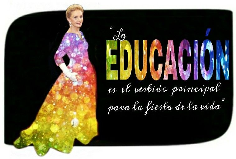 Cita de Carolina Herrera: La educación