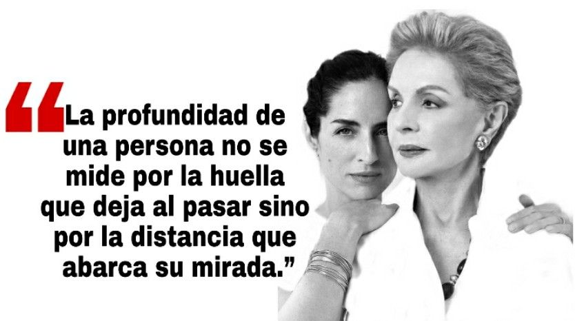 Cita de Carolina Herrera: La profundidad de una persona