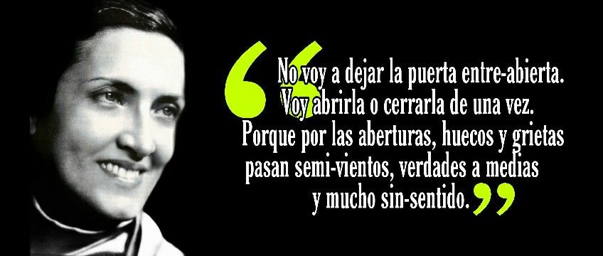 Poema de Cecilia Meireles: Puerta entre-abierta