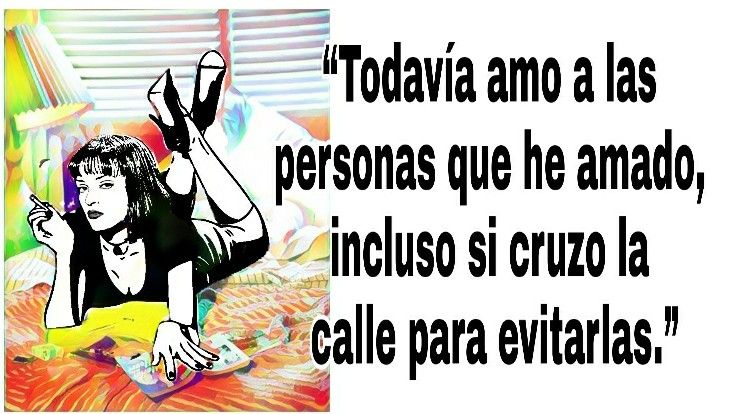 Cita de Uma Thurman: Todavía amo