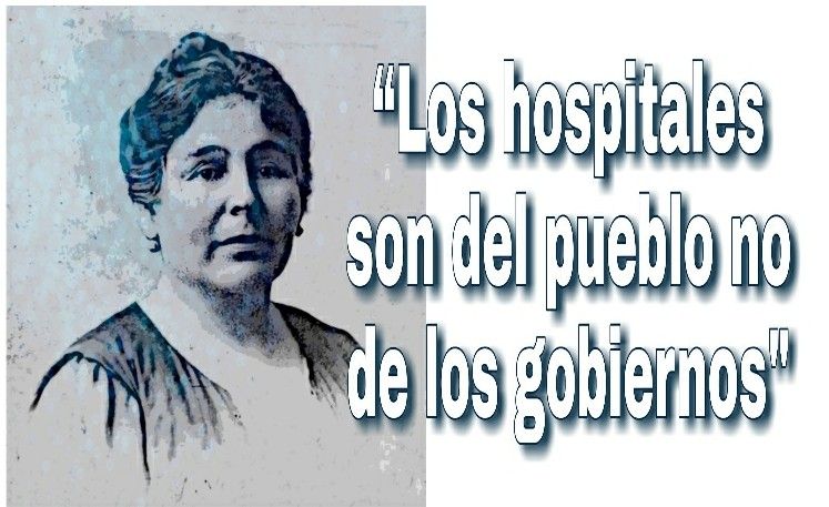 Cita de Elvira Rawson de Dellepiane: Los hospitales