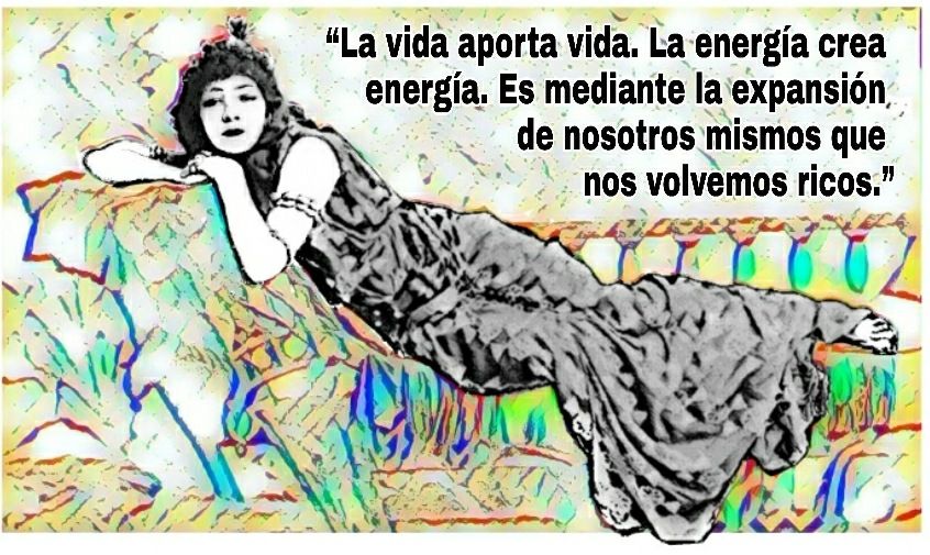 Cita de Sarah Bernhardt: Expansión de nosotros mismos