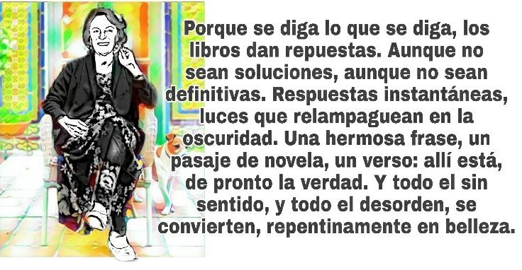 Cita de Soledad Puértolas: Los libros