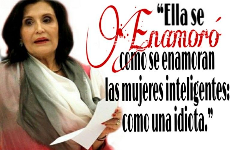 Cita de Ángeles Mastretta: “Se enamoró”