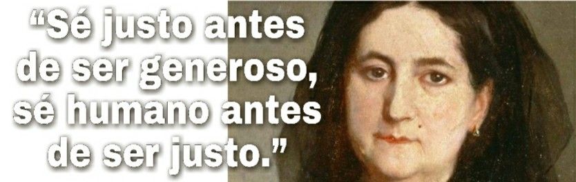 Cita de Fernán Caballero: “Sé justo”