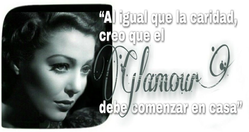 Cita de Loretta Young: El glamour