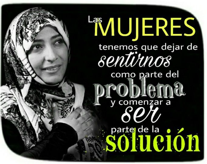 Cita de Tawakkol Karman: La solución.