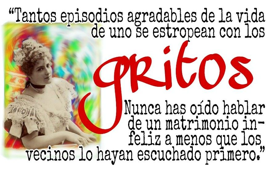 Cita de Lillian Russell: Los gritos