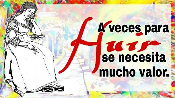 Cita de Maria Edgeworth: Huir