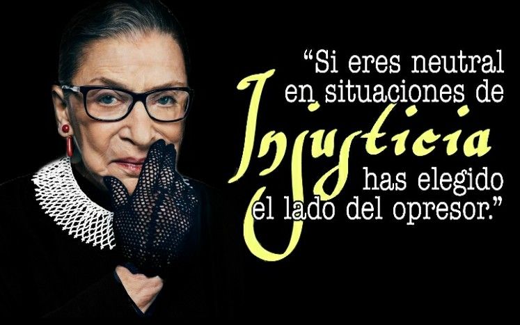 Cita de Ruth Bader Ginsburg: Injusticia