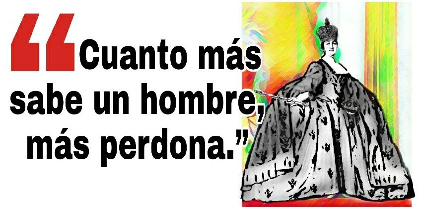 Cita de Catalina La Grande: Cuanto más sabe