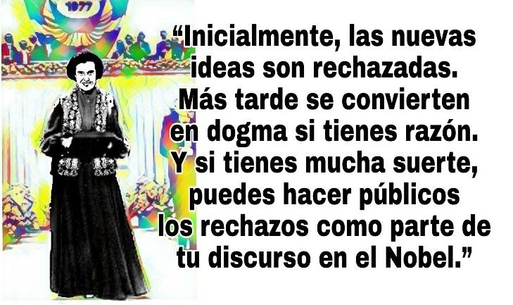 Cita de Rosalyn S. Yalow: Las nuevas ideas