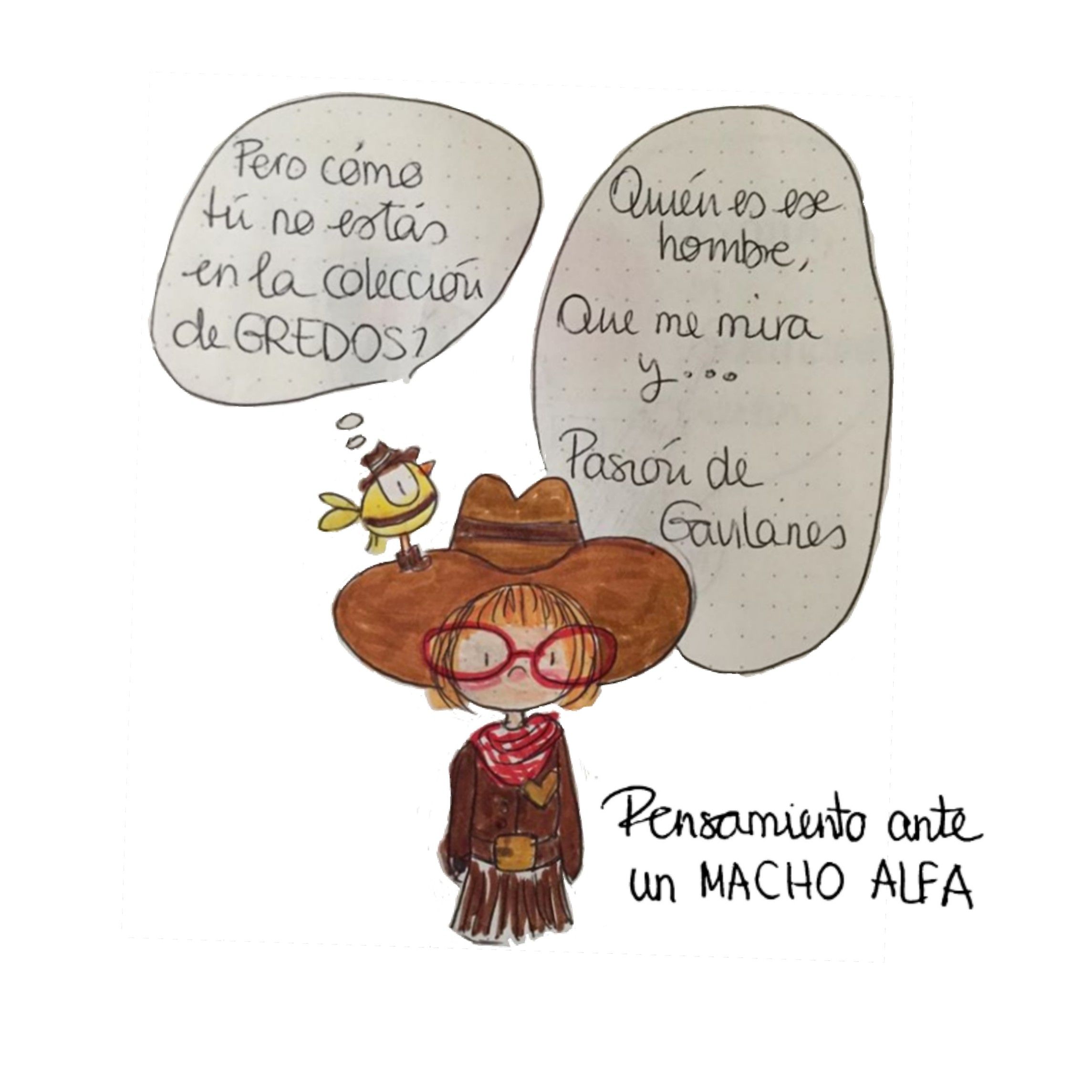 PIFA PIFIA. Pensamiento ante MACHO ALFA